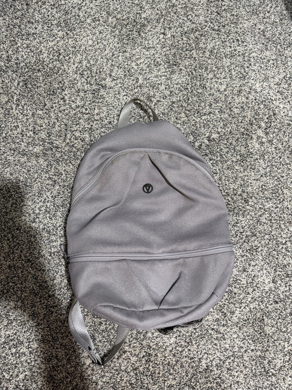 Ivivva Gray Sparkle Kids Backpack